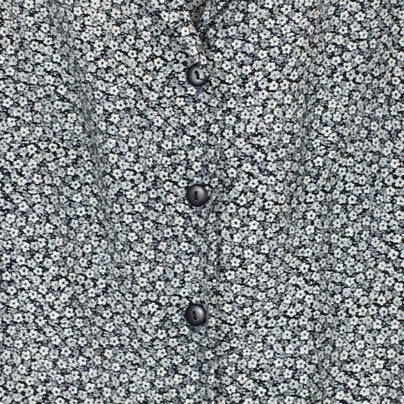 Vintage Floral Print Blouse by ANNA - Picture 4 of 14